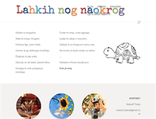 Tablet Screenshot of lahkihnognaokrog.com